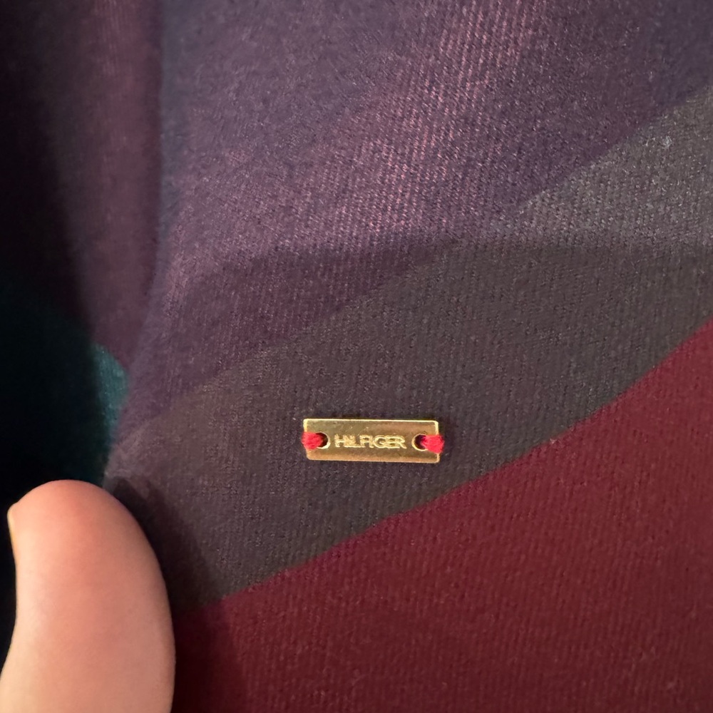 Tommy Hilfiger Multicolor Plaid A-Line Skirt - Picture 3 of 5